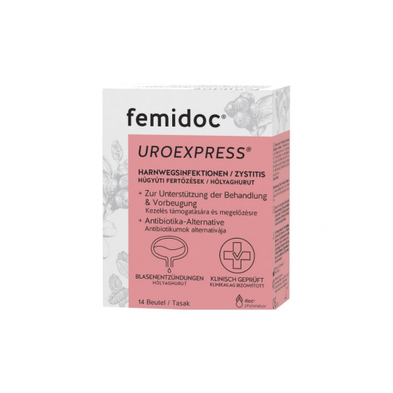 UROEXPRESS FEMIDOC POR HÚGYÚTI PANASZOKRA - 14X